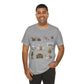 Unisex Jersey Short Sleeve Tee with Tucson, Arizona AZ landmarks print
