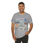 Unisex Jersey Short Sleeve Tee with Ocala, Florida FL landmarks print