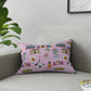 Broadcloth Pillow with Maui, HI in pink