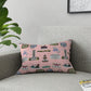 Broadcloth Pillow with Tallahassee, FL in pink