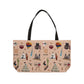 Tote Bag with Phoenix & Scottsdale, AZ in beige