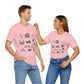 Unisex Jersey Short Sleeve Tee with St. Louis, Missouri MO landmarks print