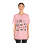 Unisex Jersey Short Sleeve Tee with St. Louis, Missouri MO landmarks print