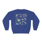 Unisex NuBlend® Crewneck Sweatshirt with Navarre Beach, FL in assorted colors