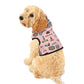 Pet Hoodie with Tallahassee Florida landmarks in pink