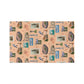 Kitchen Towel with Knoxville, Tennessee TN in peach