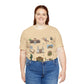 Unisex Jersey Short Sleeve Tee with Tucson, Arizona AZ landmarks print