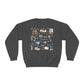 Unisex NuBlend® Crewneck Sweatshirt with Galveston, TX in assorted colors