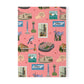 Paperback notebook with Knoxville, Tennessee TN landmarks in strawberry 150 lined pages