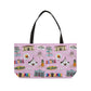 Tote Bag with Maui, HI in pink