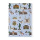 Paperback notebook with Tucson, Arizona AZ landmarks in blue 150 lined pages
