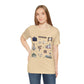 Unisex Jersey Short Sleeve Tee with Bagdad, Florida FL landmarks print