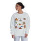 Unisex NuBlend® Crewneck Sweatshirt with Santa Fe, New Mexico NM in assorted colors