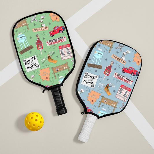 Pickleball paddle cover with Baker, FL