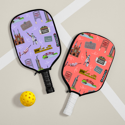 Pickleball paddle cover with Birmingham, AL