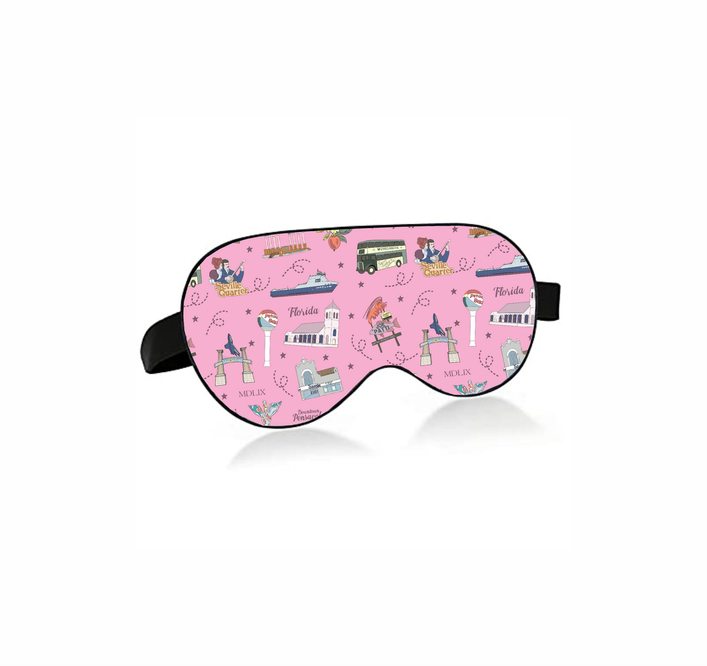 Happy Mommy sleep eye mask Pensacola pink