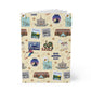 Paperback notebook with Ogden, Utah landmarks in cream, 150 lined sheets