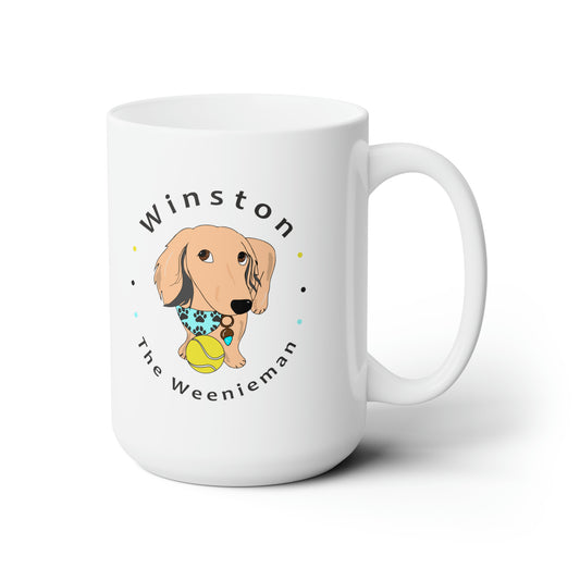 Ceramic mug Winston The Weenieman Large 15oz