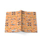 Paperback notebook with Blue Angels in orange, 150 sheets