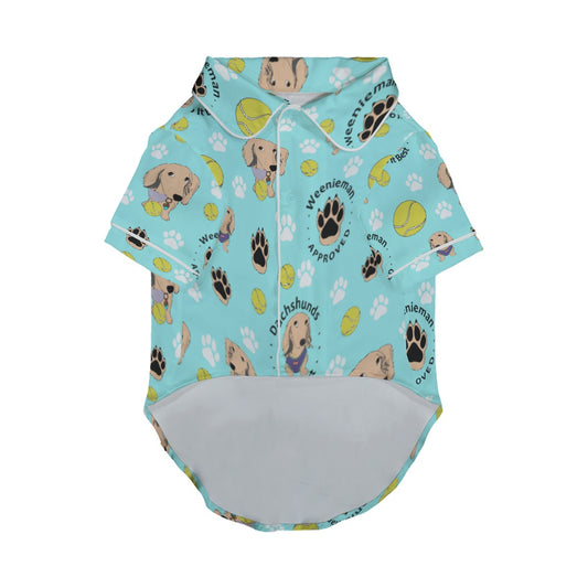 All-Over Print Pet Pajamas Winston The Weenieman